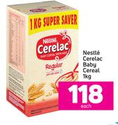 Nestle Cerelac Baby Cereal-1Kg Each
