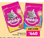Whiskas Cat Food (Assorted)-For Any 2 x 4kg 