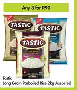 Tastic Long Grain Parboiled Rice (Assorted)-For Any 3 x 2kg