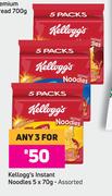 Kellogg's Instant Noodles (Assorted)-For Any 3 x 5 x 70g 