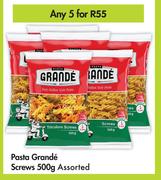 Pasta Grande Screws (Assorted)-For Any 5 x 500g 