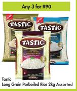 Tastic Long Grain Parboiled Rice (Assorted)-For Any 3 x 2kg