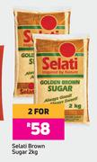 Selati Brown Sugar-For 2 x 2kg 