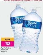 Aquelle Natural Spring Still Water-For 2 x 5Ltr