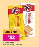 Bakers Tennis Biscuits (Assorted)-For Any 2 x 200g
