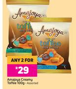 Amajoya Creamy Toffee (Assorted)-For Any 2 x 100g