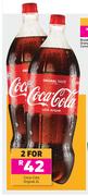 Coca-Cola (Original)-For 2 x 2Ltr