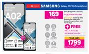 2 x Samsung Galaxy A02 4G Smartphone-On uChoose Flexi 125 + On Promo 65