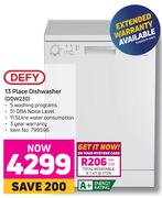 Defy 13 Place Dishwasher DDW230