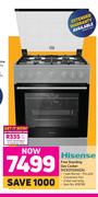 Hisense Free Standing Gas Cooker HC63112AXZA