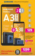 2 x Samsung Galaxy A3 Core 4G Smartphone-On uChoose Flexi 125 + On Promo 65