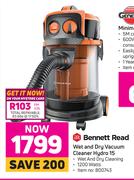 Bennett Read Wet & Dry Vacuum Cleaner Hydro 15