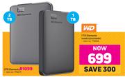 WD 1TB Elements (WDBUZG0010BBK)