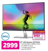 Dell 27" LED Monitor S2721HN