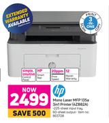 HP Mono Laser MFP 135a 3In1 Printer (4ZB82A)