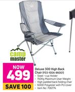 Camp Master Deluxe 300 High Back Chair F03-100A-860G1