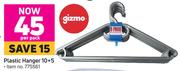 Plastic Hanger (10 + 5)-Per Pack