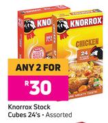 Knorrox Stock Cubes Assorted-For Any 2 x 24's