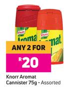 Knorr Aromat Canister Assorted-For Any 2 x 75g