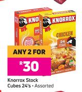 Knorrox Stock Cubes Assorted-For Any 2 x 24's