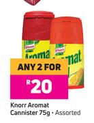 Knorr Aromat Canister Assorted-For Any 2 x 75g