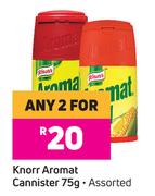Knorr Aromat Cannister Assorted-For Any 2 x 75g