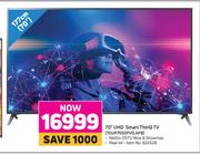LG 70" UHD Smart ThinQ TV 70UP7550PVD.AFB