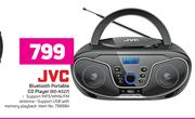 JVC Bluetooth Portable CD Player RD-N327