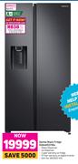 Samsung Gentle Black Fridge RS64R5311B4