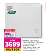 Hisense 245L Chest Freezer White