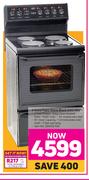 Defy 4 Solid Plate Stove Black DSS-494