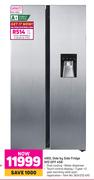 Defy 490L Side By Side Fridge WD DFF 458