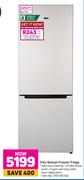 KIC 314L Bottom Freezer Fridge