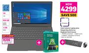 Proline Intel Celeron Laptop Plus Kaspersky Antivirus Keyboard & Mouse
