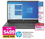 HP Intel Celeron Laptop