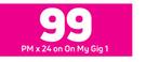 2 x Alcatel 1T Tablet-On My Gig 1 + On Promo 500