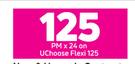 2 x Tecno Pop 2 X plus Smartphone-On uChoose Flexi 125 + On Promo 65