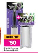 Special Kitty Lint Roller & Refill-Both For