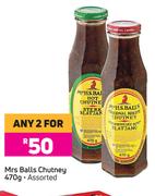 Mrs Balls Chutney Assorted-For Any 2 x 470g