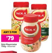 Nola Mayonnaise Assorted-For Any 3 x 750g