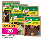 Knorr Packet Soup Assorted-For Any 5 x 50g