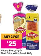 Albany Everyday Or Thick Slice White Bread-For Any 2 x 700g
