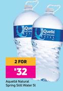 Aquelle Natural Spring Still Water-For 2 x 5L