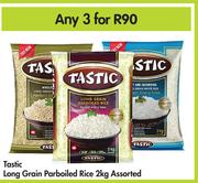 Tastic Long Grain Parboiled Rice Assorted-For Any 3 x 2Kg