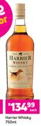 Harrier Whisky-750ml Each