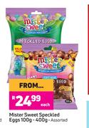 Mister Sweet Speckled Eggs Assorted-100g-400g Each