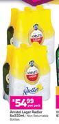 Amstel Lager Radler-6 x 330ml Per Pack