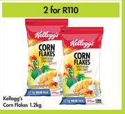 Kellogg's Corn Flakes-For 2 x 1.2Kg