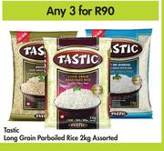 Tastic Long Grain Parboiled Rice Assorted-For Any 3 x 2Kg