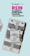Snuggletime 6 Pack Genrec Facecloths
